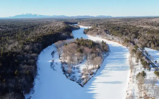 62± Acres with Over a Mile River Frontage in Maine’s North Woods