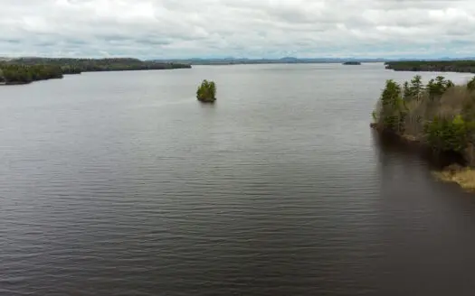 Affordable Graham Lake Waterfront Lot Near Acadia National Park