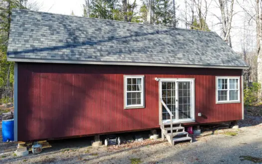 Rustic Maine Camp on Bill Green Pond