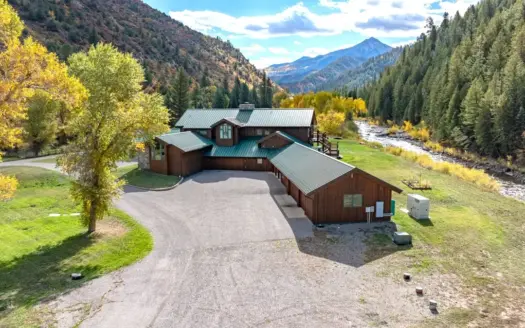 Colorado Luxury Mountain Home for Sale w/ River Frontage, Acreage