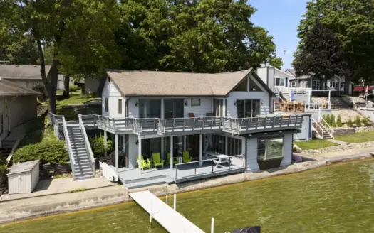 Lakefront Home For Sale in NE Indiana