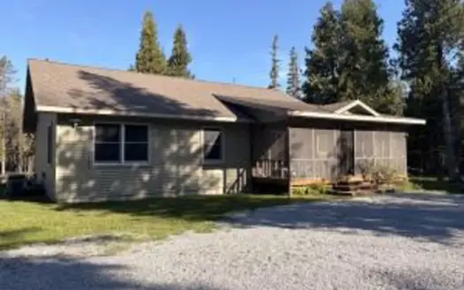 Whitney Bay home with waterfront on 6 acres.