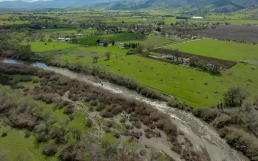 Cache Creek Frontage 70 Acre Farms or Ranches For Sale
