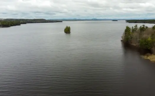 Affordable Graham Lake Waterfront Lot Near Acadia National Park