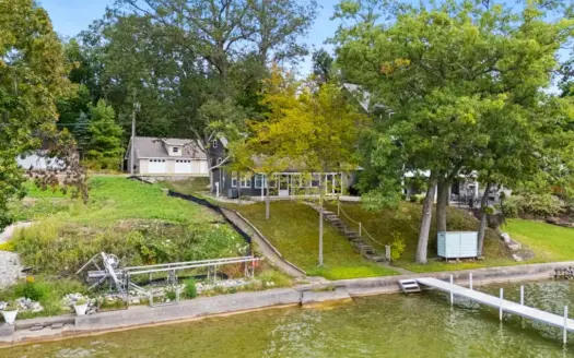 Lakefront Home For Sale on Crooked Lake in Steuben County IN