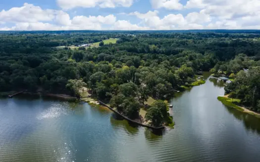 Lake Tyler East Large Waterfront Lot for Sale Near Arp Texas